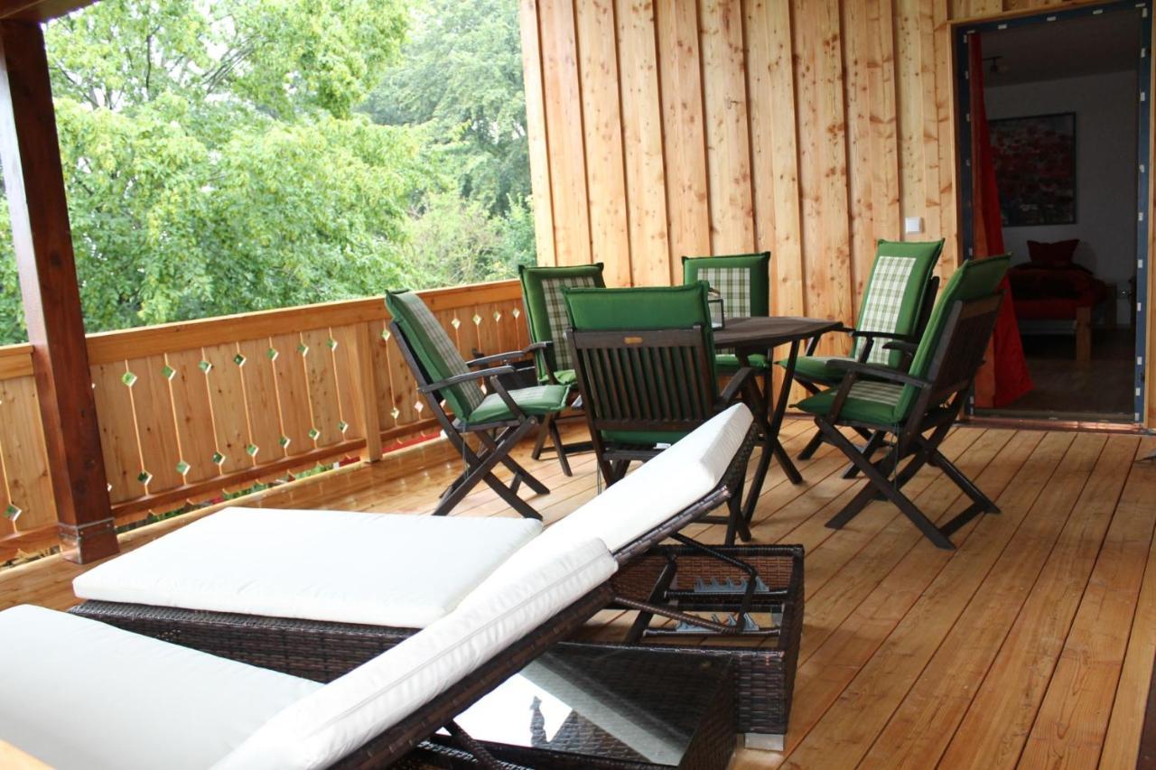Ferienwohnung Sternschnuppe Chieming Luaran gambar